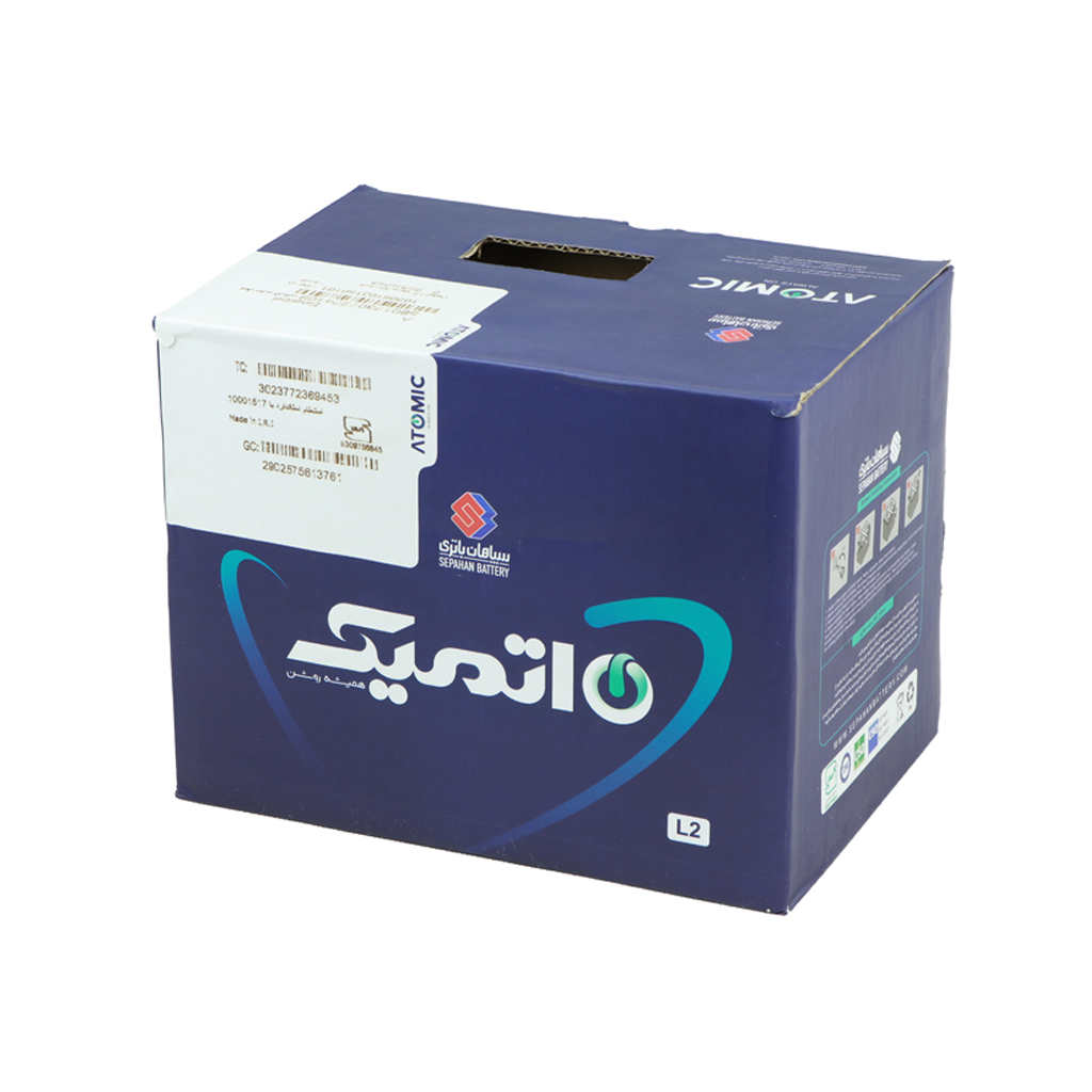 باتری سپاهان اتمیک ۶۰ آمپر
